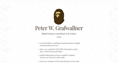 Desktop Screenshot of peter-grafwallner.de